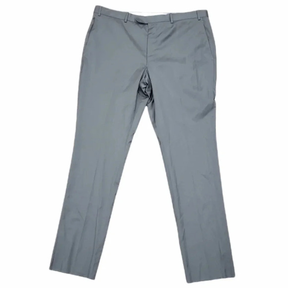 JWN Traditional Fit Brown Dress Pants 42W - Picture 2 of 5